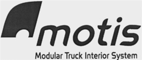 motis Modular Truck Interior System Logo (DPMA, 29.07.2008)