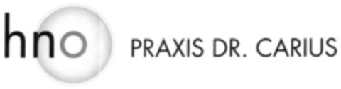 hno PRAXIS DR. CARIUS Logo (DPMA, 05/07/2009)