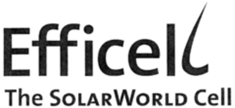 Efficell The SolarWorld Cell Logo (DPMA, 08/06/2009)