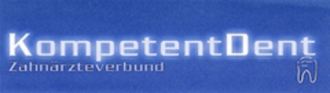 KompetentDent Zahnärzteverbund Logo (DPMA, 05.03.2010)