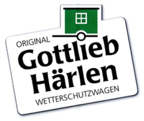 ORIGINAL Gottlieb Härlen WETTERSCHUTZWAGEN Logo (DPMA, 30.03.2011)