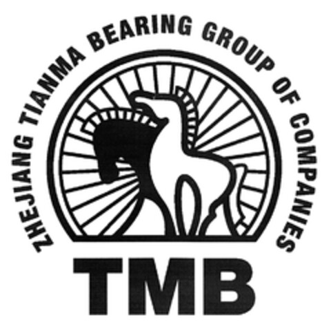 ZHEJIANG TIANMA BEARING GROUP OF COMPANIES TMB Logo (DPMA, 18.07.2011)