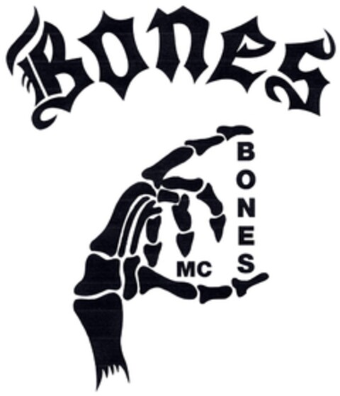 Bones MC BONES Logo (DPMA, 25.10.2012)