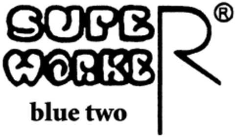 SUPER WORKER blue two Logo (DPMA, 04/11/2013)