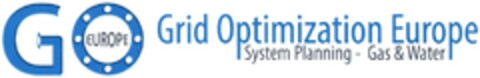 GO EUROPE Grid Optimization Europe System Planning - Gas & Water Logo (DPMA, 03.01.2014)