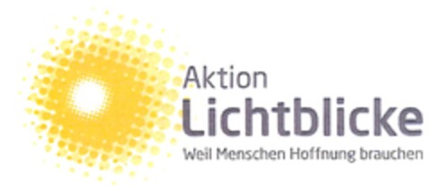 Aktion Lichtblicke Weil Menschen Hoffnung brauchen Logo (DPMA, 30.09.2014)