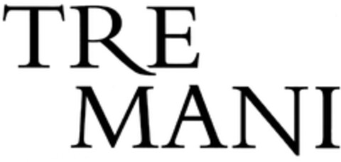 TRE MANI Logo (DPMA, 16.10.2015)