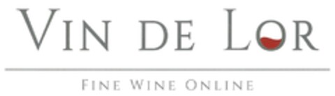 VIN DE LOR FINE WINE ONLINE Logo (DPMA, 27.04.2017)