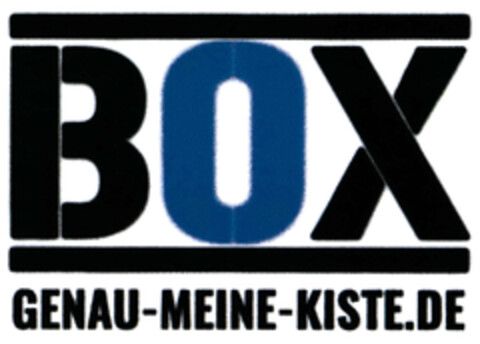 BOX GENAU-MEINE-KISTE.DE Logo (DPMA, 11.10.2018)
