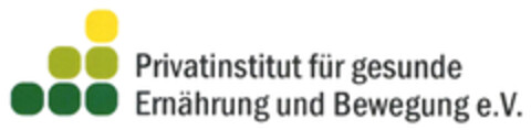 Privatinstitut für gesunde Ernährung und Bewegung e.V. Logo (DPMA, 17.10.2019)