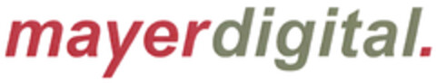 mayerdigital. Logo (DPMA, 02/08/2020)