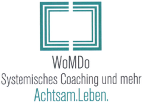 WoMDo Systemisches Coaching und mehr Achtsam.Leben. Logo (DPMA, 06/05/2020)