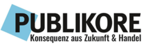 PUBLIKORE Konsequenz aus Zukunft & Handel Logo (DPMA, 22.09.2022)