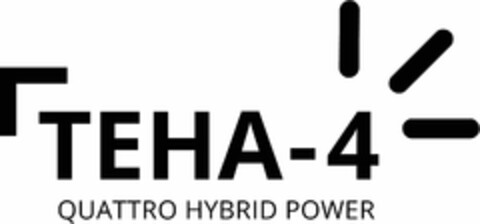 TEHA-4 QUATTRO HYBRID POWER Logo (DPMA, 01/28/2022)