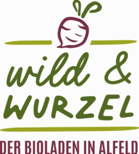 wild & WURZEL DER BIOLADEN IN ALFELD Logo (DPMA, 23.03.2022)