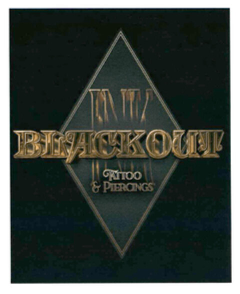 BLACKOUT TATTOO & PIERCINGS Logo (DPMA, 28.04.2023)