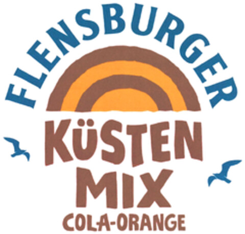 FLENSBURGER KüSTEN MIX COLA-ORANGE Logo (DPMA, 21.08.2024)