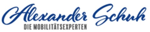 Alexander Schuh DIE MOBILITÄTSEXPERTEN Logo (DPMA, 02/05/2024)