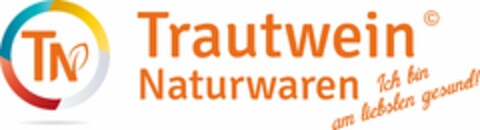 TN Trautwein Naturwaren Ich bin am liebsten gesund! Logo (DPMA, 16.07.2024)
