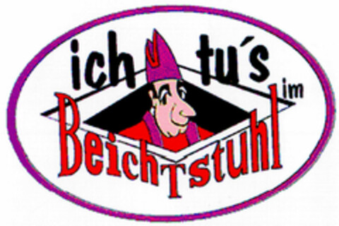 ich tu's im BeichTstuhl Logo (DPMA, 09/06/2002)