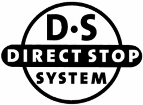 DS DIRECT STOP SYSTEM Logo (DPMA, 09.07.2003)