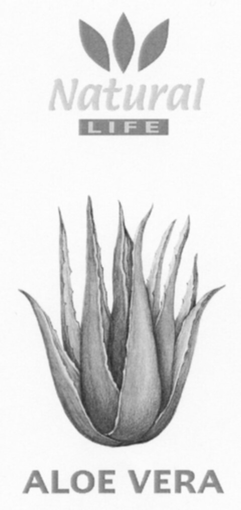 Natural LIFE ALOE VERA Logo (DPMA, 04.02.2004)