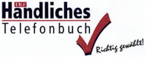 Ihr Handliches Telefonbuch Logo (DPMA, 05.04.2004)