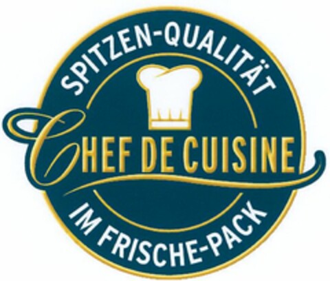 SPITZEN-QUALITÄT CHEF DE CUISINE IM FRISCHE-PACK Logo (DPMA, 04/16/2004)