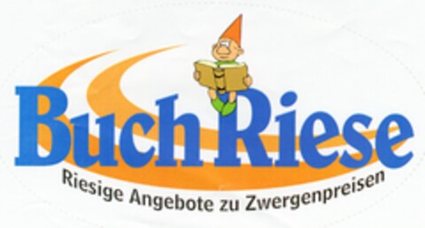 Buch Riese Riesige Angebote zu Zwergenpreisen Logo (DPMA, 14.06.2004)