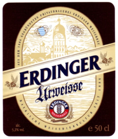 ERDINGER Urweisse Logo (DPMA, 22.11.2007)