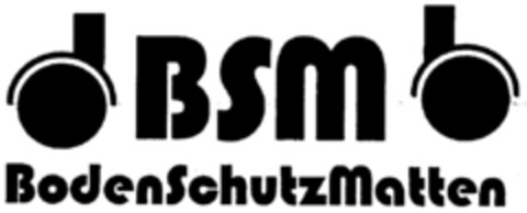 BSm- BodenSchutzMatten Logo (DPMA, 12/19/1995)