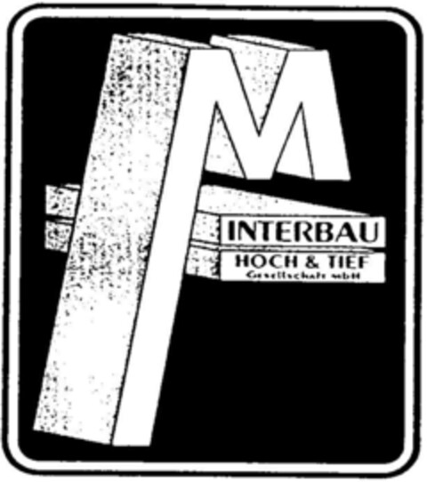 INTERBAU HOCH & TIEF Logo (DPMA, 19.01.1996)