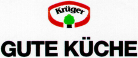 GUTE KÜCHE Krüger Logo (DPMA, 07.08.1996)