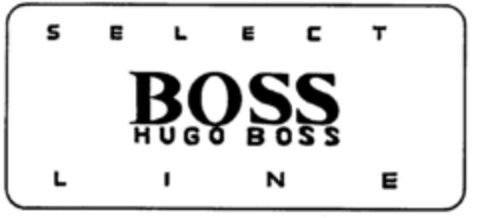 BOSS HUGO BOSS SELECT LINE Logo (DPMA, 06/12/1997)