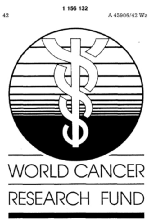 WORLD CANCER RESEARCH FUND Logo (DPMA, 17.02.1989)