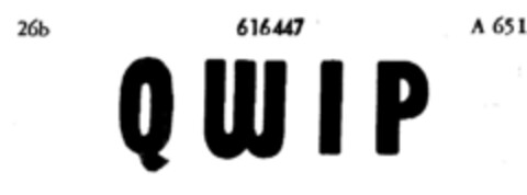 QWIP Logo (DPMA, 14.06.1950)