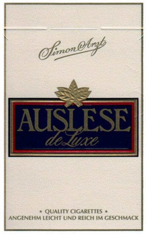 AUSLESE de Luxe Logo (DPMA, 07/15/1994)