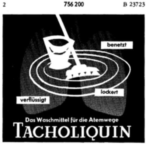 TACHOLIQUIN Logo (DPMA, 26.11.1960)