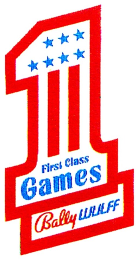 First Class Games Logo (DPMA, 11/30/1989)