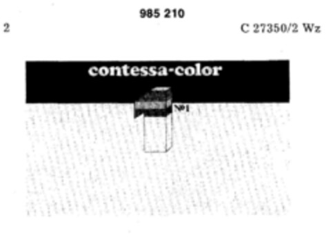 contessa-color Logo (DPMA, 07.08.1978)