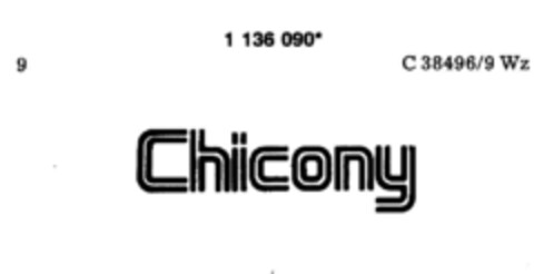 Chicony Logo (DPMA, 03.01.1989)
