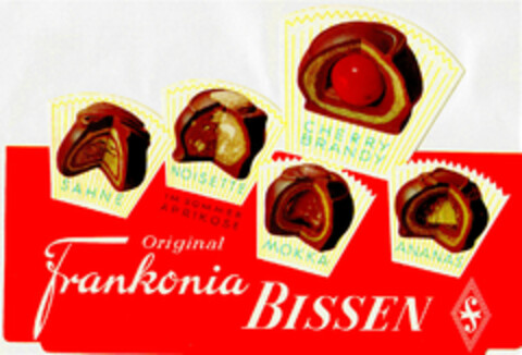 Original Frankonia BISSEN Logo (DPMA, 23.03.1963)