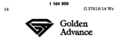 Golden Advance Logo (DPMA, 03/08/1990)