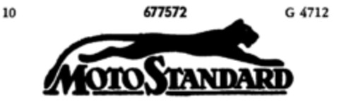 MOTO STANDARD Logo (DPMA, 07.08.1954)