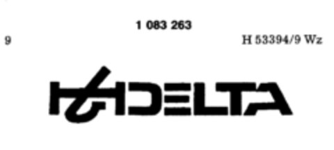 Ht DELTA Logo (DPMA, 12.11.1984)