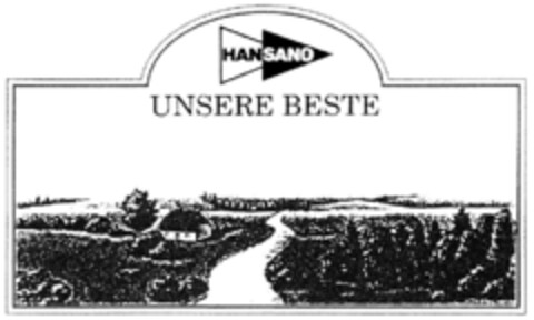 HAN SANO UNSERE BESTE Logo (DPMA, 07/11/1991)