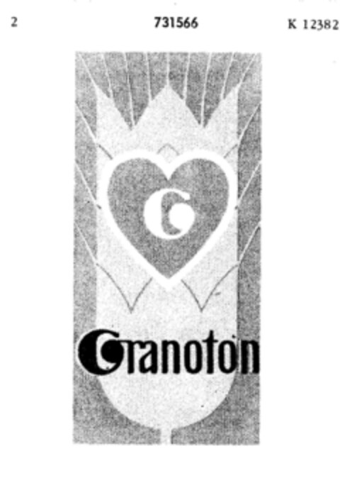 Granoton Logo (DPMA, 11.09.1956)