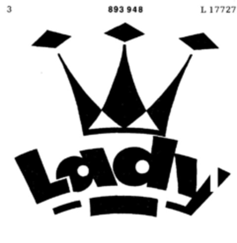 Lady Logo (DPMA, 30.12.1970)