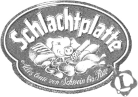 Schlachtplatte Logo (DPMA, 10/20/1993)