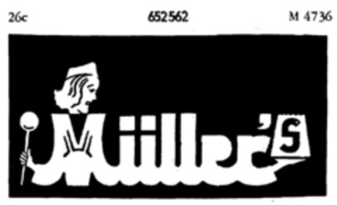 Müller's Logo (DPMA, 08.07.1952)